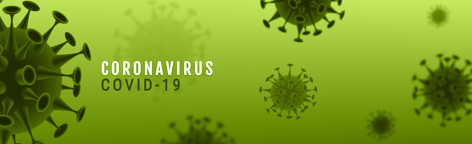Abbildung von Coronavirus-Elementen