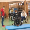 Simulation von Hindernissen für Rollstuhlfahrer